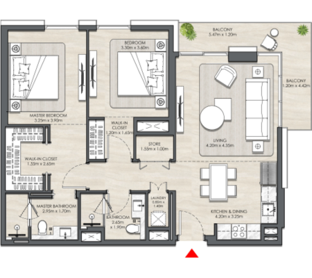 2 BEDROOM TYPE 2